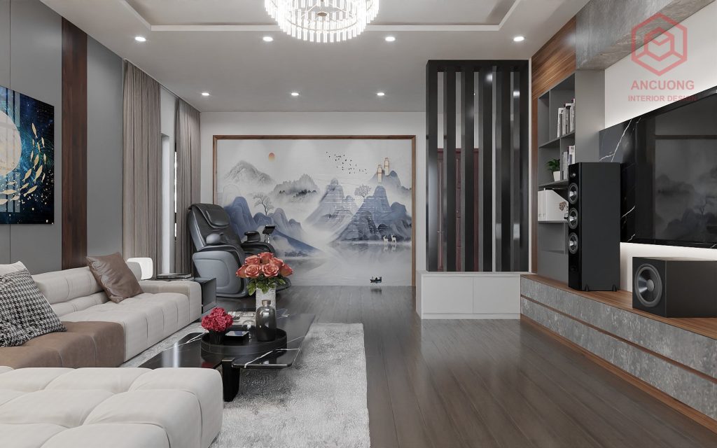 Dự án thi công nội thất chung cư hiện đại 100m2 tại Hà Nội