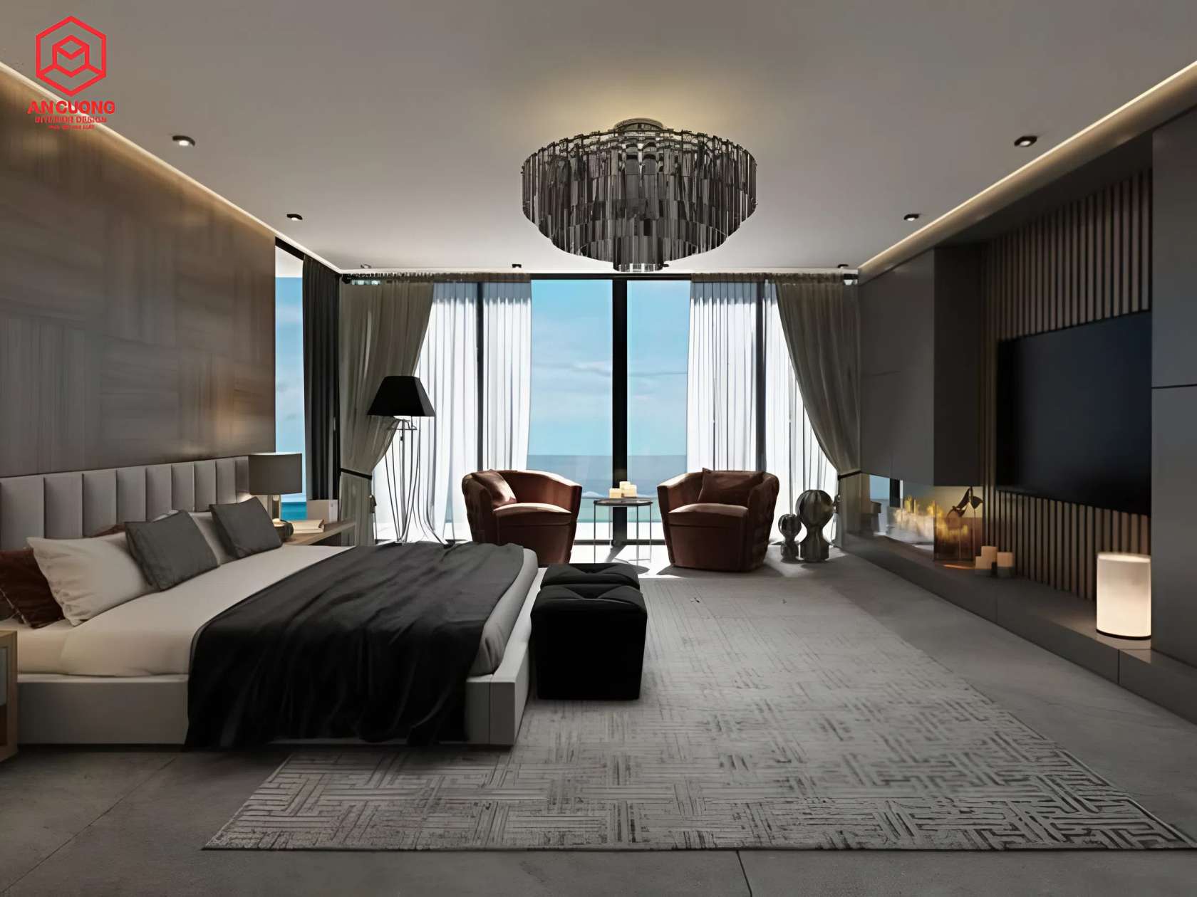 Người mệnh Thổ cần cân bằng khi thiết kế sàn gỗ màu xám